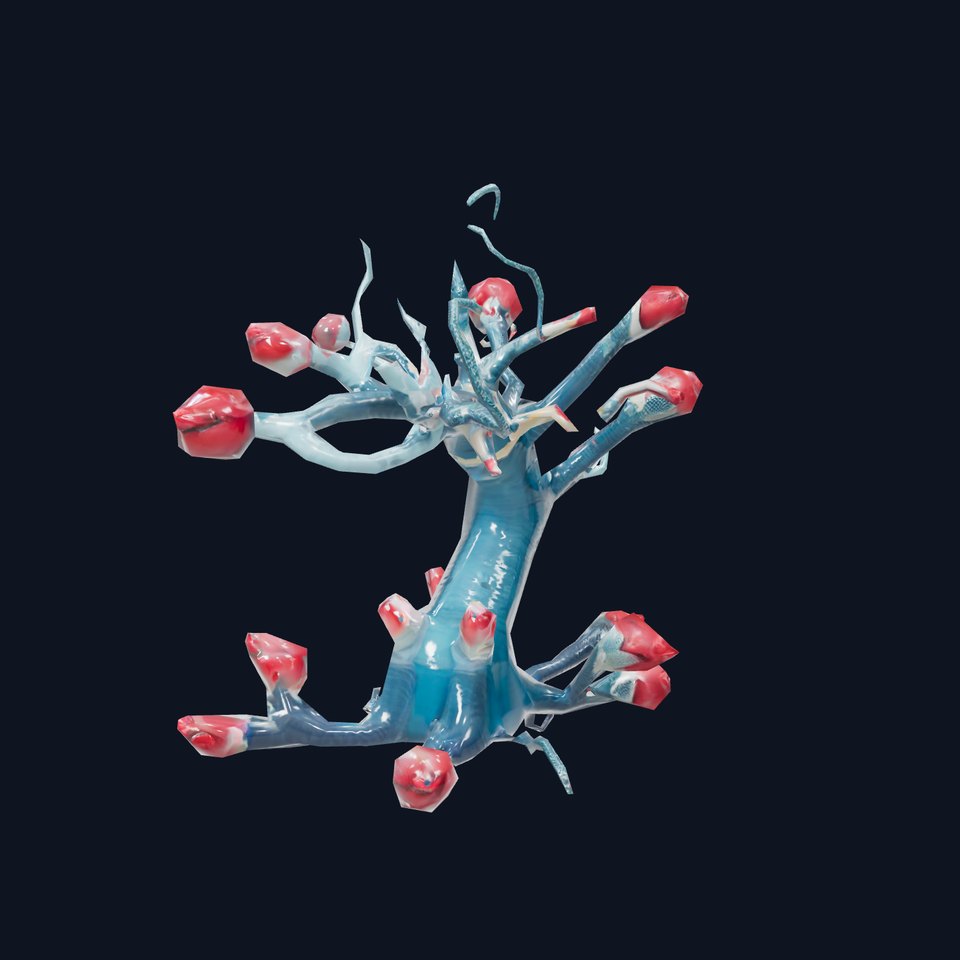 Twisted Bloom Tree model pack